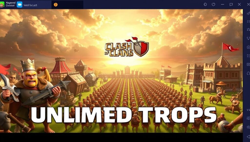 Clash of Clans Mod APK Unlimited Troops Features