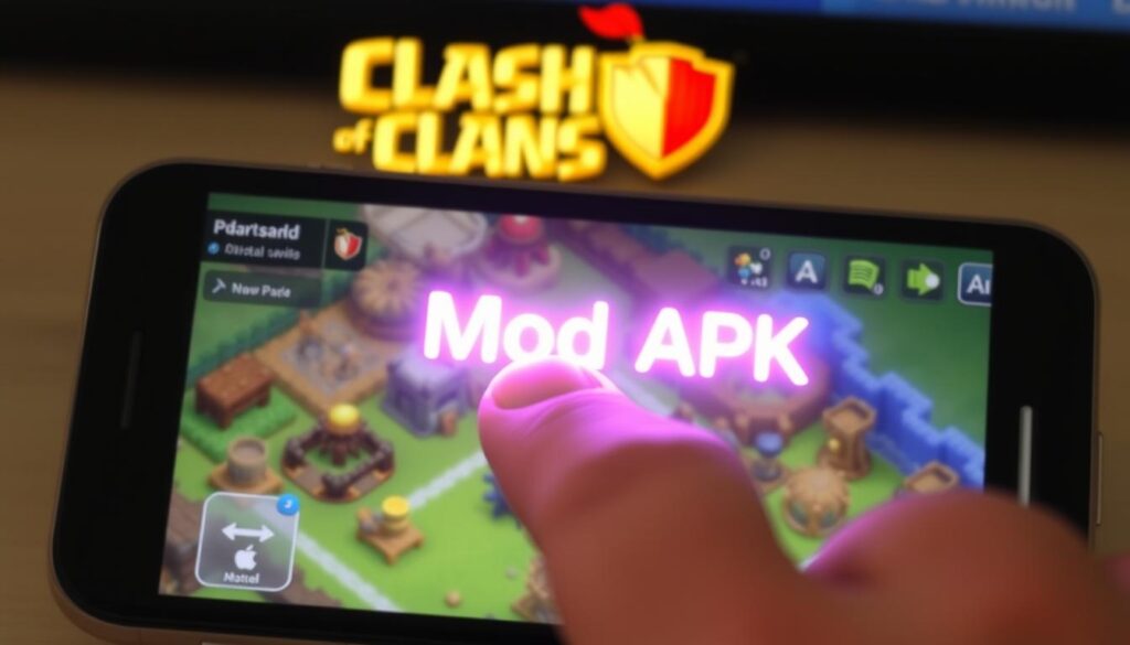 clash of clans mod apk ios installation